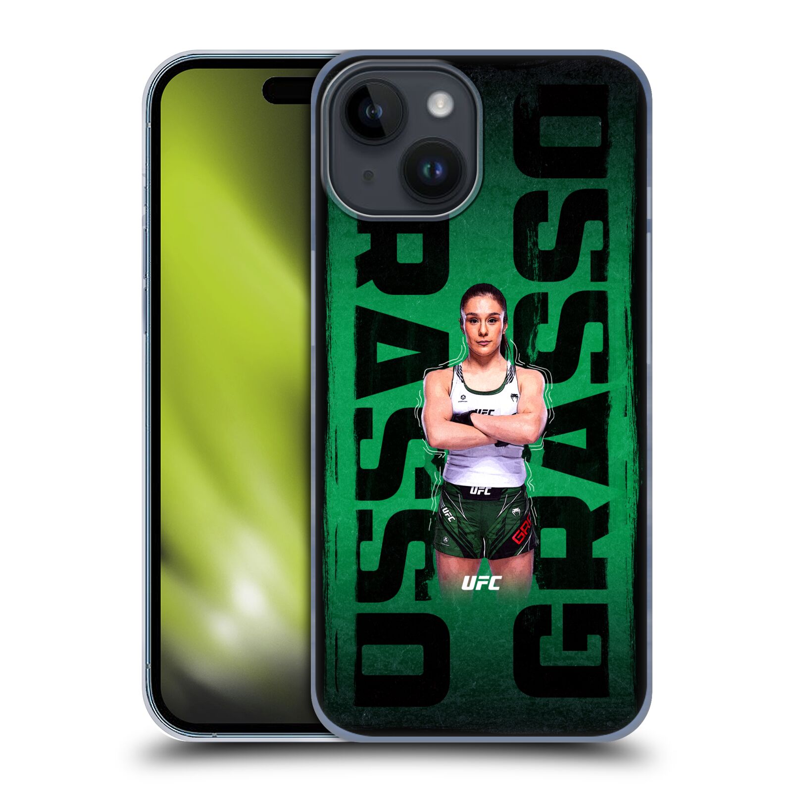 UFC Alexa Grasso Posterized Phone Case - iPhone Image