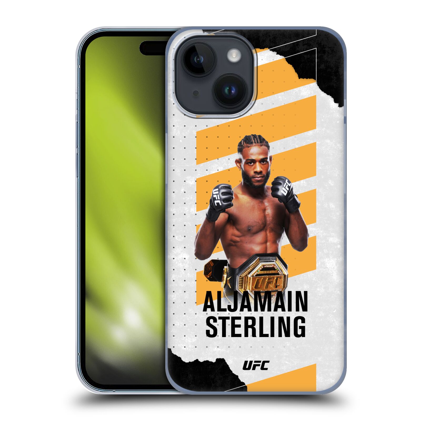 UFC Aljamain Sterling Fight Card Phone Case - iPhone Image