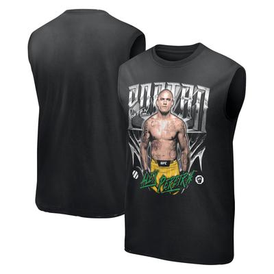 UFC Alex Pereira Grunge Tone Tank – Schwarz – Herren Image