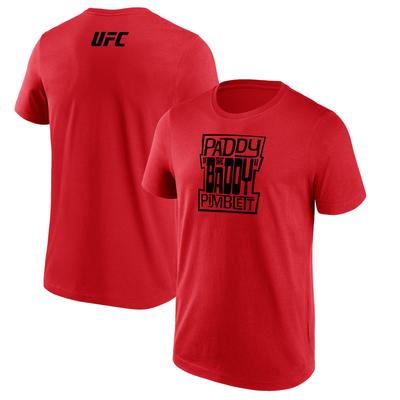 UFC Paddy The Baddy Pimblett Baddy Mania T-Shirt – Game Red – Herren Image