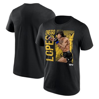 UFC Diego Lopes Strike T-Shirt - Black - Mens Image