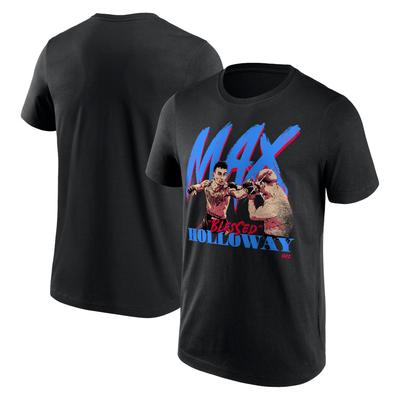 UFC Max Holloway Strike T-Shirt - Black - Mens Image