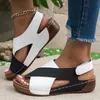 Mode Frau Sommer Schuhe Sandalen Keil Frauen Schuh Elegante frauen Sandalen Outdoor Espadrilles Mit