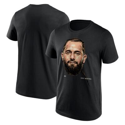 UFC Jorge Masvidal Portrait T-Shirt - Black - Mens Image