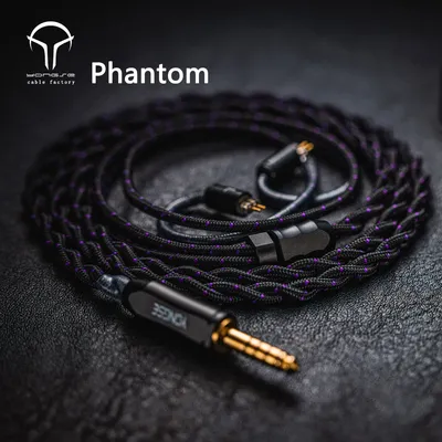 Yongse Phantom 26AWG Typ-4 Litz 6N-Grade Audio-Phile-Upgrade-Kabel mit ölgetauchtem Graphen-Schicht-Kopfhörerkabel Image