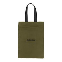 Jil Sander Shopper & Totes - Tote Bag With Double Leather Handle - Gr. unisize - in Grün - für Herren