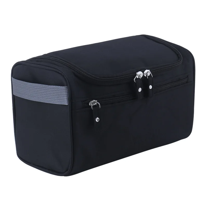 1 pz Borsa per il trucco da viaggio borsa per il lavaggio con gancio impermeabile portatile borsa per il trucco da uomo borsa da viaggio portatile per la finitura borsa per cosmetici