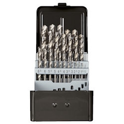 GEDORE red Spiralbohrersatz Ø 1-13mm 0.5-Steigung. 25-teilig, R93510025 Image