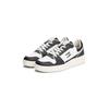 Sneaker TOMMY JEANS "TJM RETRO BASKET", Herren, Gr. 40, schwarz-weiß (schwarz, weiß), Leder, Textil, Lederimitat, sportlich, Schuhe, Freizeitschuh, Halbschuh, Schnürer mit Kontrast-Details