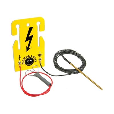 Zaun-Kontrolle "Signal-Licht" Image