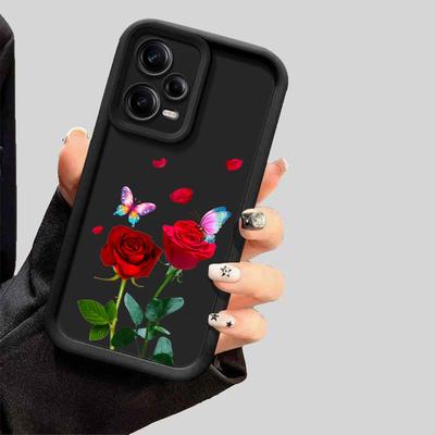 TEMU Fasion Phone Case For Xiaomi Poco C61 F5 M3 X3 Pro Nfc X4 Gt X5 Redmi A3 12 13 13c 5g Shockproof Soft Cover Black Protection Shell Image