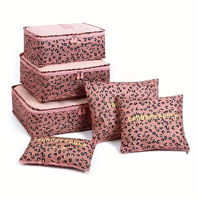 TEMU 1pc/2pcs Travel Packaging Box 6/1 Set Fashionable Large Capacity Clothing Sorting And Organizing Bag Storage Office Home Women Men Outdoor Image