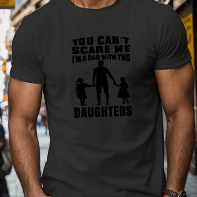 TEMU I Have Print T-shirt, Stylish & Breathable For Men, Simple Lightweight Comfy Top, Casual Crew Neck Short Sleeve T-shirt For Summer Image