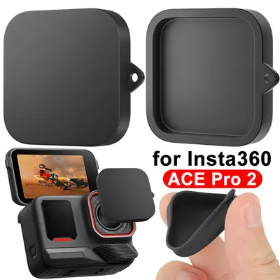 Silicone Lens Cap Protective Shell for Insta360 ACE Pro2 Rubber Camera Protectors Lens Covers for Insta360 ACE Pro 2 Accessories