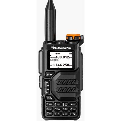 UV-K5 Walkie-Talkies, VHF/UHF-FM-Walkie-Talkies, mit Ohrhörer und USB-Ladestation, tragbarer Image