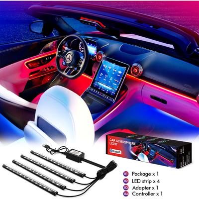 LED Innenbeleuchtung Auto, Geschenke Zubehör Strip Innenraumbeleuchtung Ambientebeleuchtung, Car Image