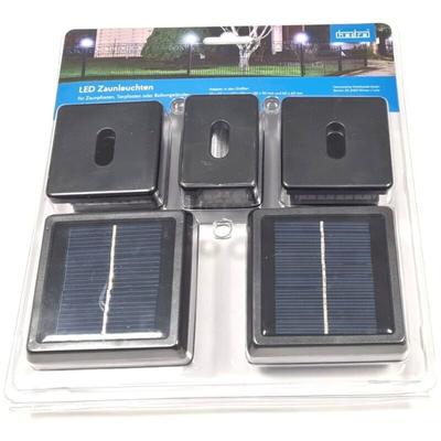 Hadra - led Solar Zaunleuchten für Zaunpfosten 60/40 60/60 40/40 50/50 Image