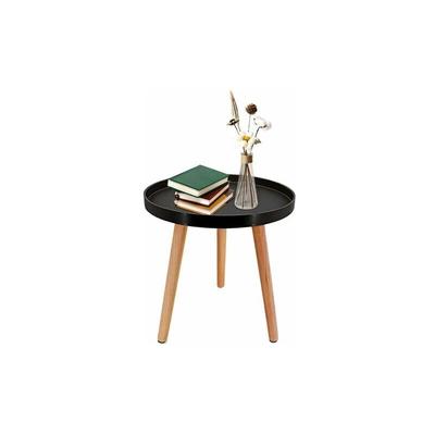 SNQ - Kleiner Beistelltisch, für Wohnzimmer, Schlafzimmer, Büro, kleiner Beistelltisch für kleine Image