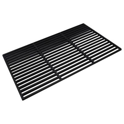 SWANEW Grillrost Für BBQ Gusseisen Grillrost Emailliert Grillgitter Grill Rechteck (60 X 40 cm) Image
