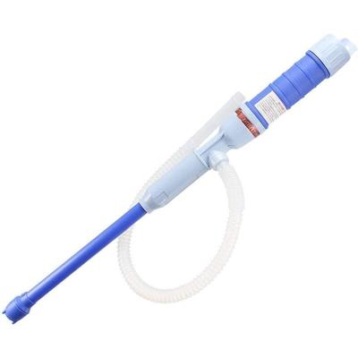 Elektrische Flüssigkeitstransferpumpe, Mehrzweck-Hand-Benzinpumpe mit Silikonring, blau - Sollbry Image