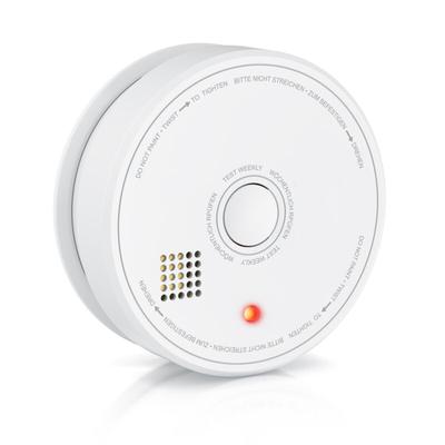 Brandson - Rauchmelder 10 Jahre Batterie - 9V Blockbatterie - Smoke Detector - wechselbare Batterie Image