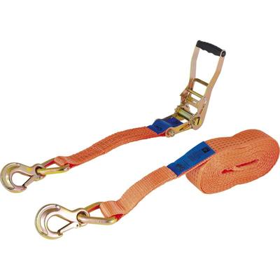 Zurrgurt 2-teillig Spanngurt mit Ratsche ideal zur Ladesicherung und Karabiner ideal zur Image