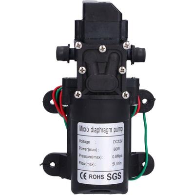 12 v 60 w Wasserdruck-Membranpumpe, selbstansaugende Sprühpumpe für Gartenbewässerungspools Image