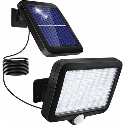 Solar-Außenlampe mit Bewegungsmelder, Solar-Außenbeleuchtung, wasserdicht, IP67-Beleuchtungswinkel, Image