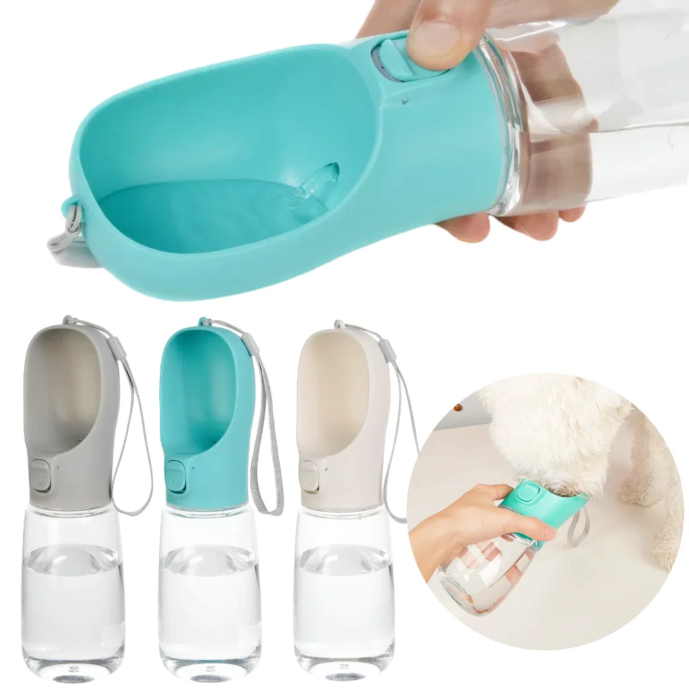 Portable Dog Water Bottle for Small Large Dogs Pets Outdoor Walking Leakproof Travel Water Dispenser Chihuahua Labrador Supplies Image