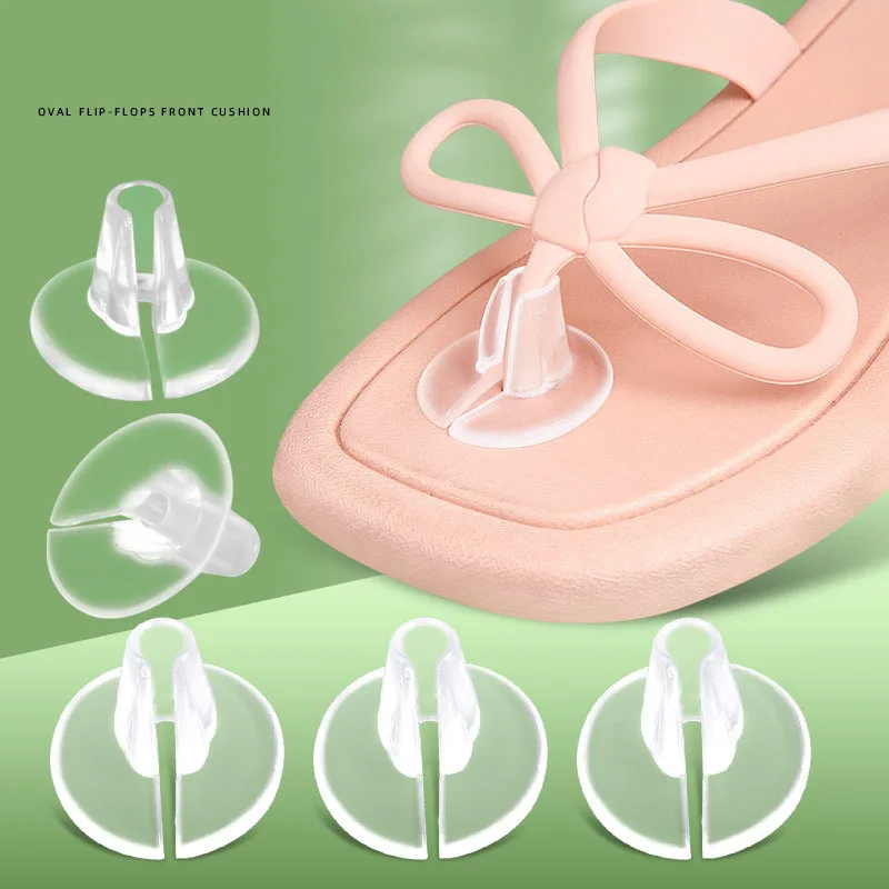 3 Paar Silikon-Hausschuhe, Sandalen, Vorfußkissen, Flip-Flops, Clip, Fußbett, Gel-Schuhe, Einlegesohlen, Fußpflege