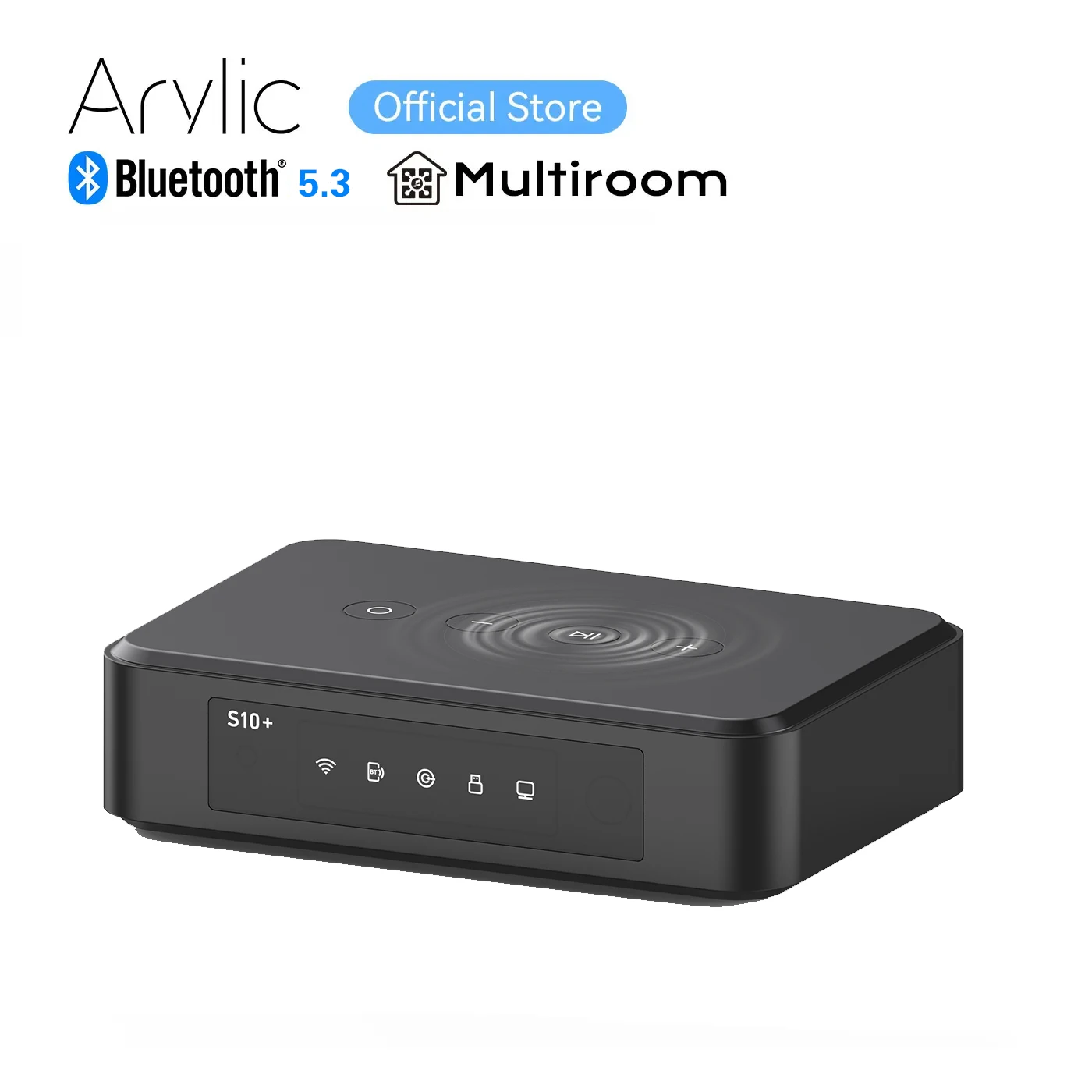 Arylic s10+ Wireless Music Streamer, Wireless Multiroom Home Stereo Music Receiver Circuit Modul mit Tidal Airplay Image