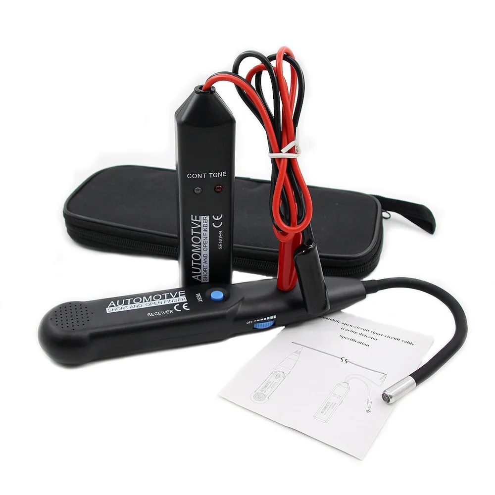 Kurzschluss Brechen Automotive Auto Kabel Tracer Reparatur Punkt Locator Telefonleitung Finder DC Fehler Detektor Patrol Tester Werkzeug Image