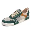 Designer neue Sommer fliegende Mesh-Oberfläche atmungsaktive lässige Sportschuhe rutschfeste Mode Herrenschuhe flache Schuhe große Größe 47