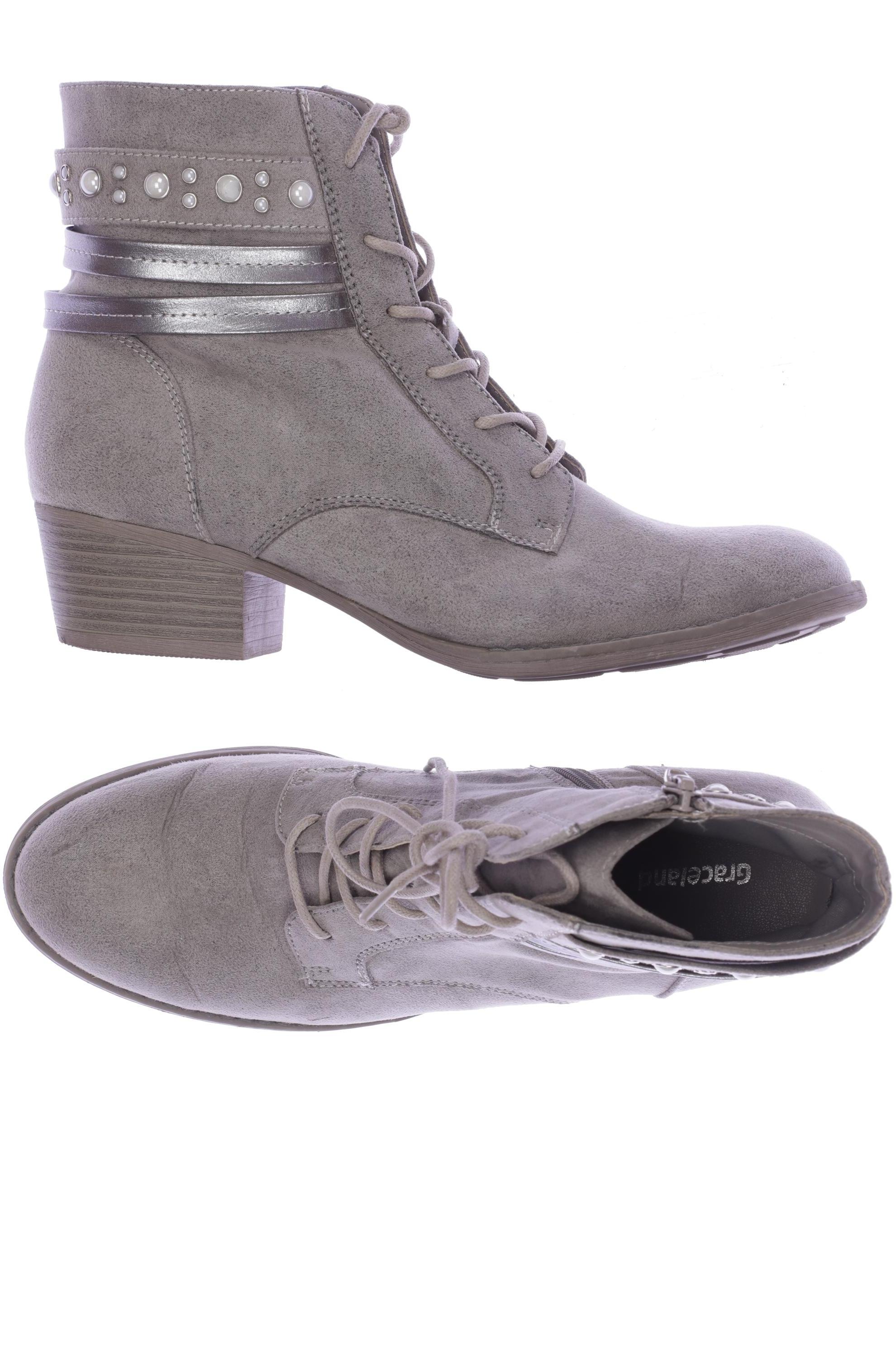 Graceland Damen Stiefelette, Gr. 39, grau, kein Etikett Image