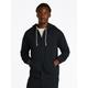 Hoodie "FZ HOODIE", Herren, Gr. XL (54), blau (desert sky), Sweatware, Obermaterial: 79% Baumwolle, 18% Polyester, 3% Elasthan, TOMMY HILFIGER UNDERWEAR, unifarben, Basic, normal hüftlang, Langarm elastischer Bund, Sweatshirts, mit Kängurutasche