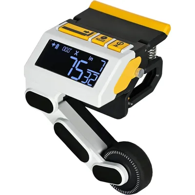 Caliber Measuring Tool for Miter Saws Eliminates Need to Measure & Mark Materials, Reduces Cut Time