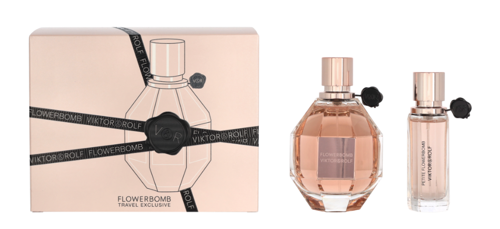Viktor & Rolf Flowerbomb Eau de Parfum 100ml + Eau de Parfum 20ml Geschenkset Image
