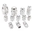 Ugello a getto d'acqua grandangolare in acciaio inossidabile 1/8 "1/4" BSPT 304 spruzzo a cono pieno 1.6 2 2.4 2.8 3 3.2 3.6 4 4.4 4.8 5.2 6mm Foro