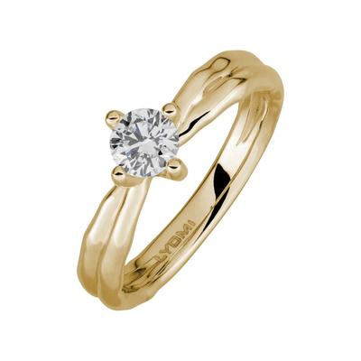 Lyomi Ring 585/- Gold Diamant Lab Grown weiß 0,50ct. 056 (17,8) Damen Image