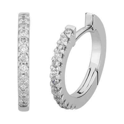 Lyomi Klappcreolen 585/- Gold Diamant weiß 0,24ct. Damen Image