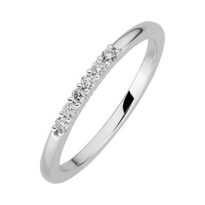 Lyomi Ring 585/- Gold Diamant weiß 0,11ct. 056 (17,8) Damen Image