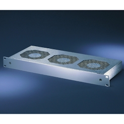 SCHROFF 19 Umlüfter, 3 Ventilatoren, 1 HE - UMLUEFTER 19"O.SCH. 24V" Image