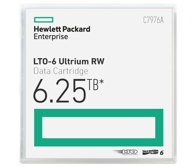 HP LTO Ultrium-6 Cartridge C7976A Image