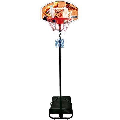 Basketballständer BEST SPORTING "Basketballständer höhenverstellbar von 165 - 205 cm", bunt (schwarz, orange), BallsportkörbeB:90cm H:205cm, Stahl, Kunststoff, B:90cm H:205cm