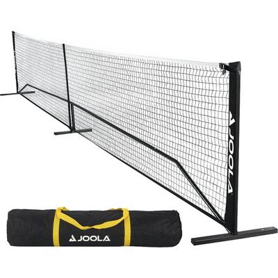 Pickleballnetz JOOLA "Elemental Pickleball Net", schwarz-weiß (schwarz, weiß), Sport-Netze, B/H/L: 54,5cm x 94,5cm x 670cm, Stahl, Polyester, mit Stahlrahmen, PPVC-Netz, Out-/ Indoor, inkl. Tragetasche, B:54,5cm H:94,5cm L:670cm Image