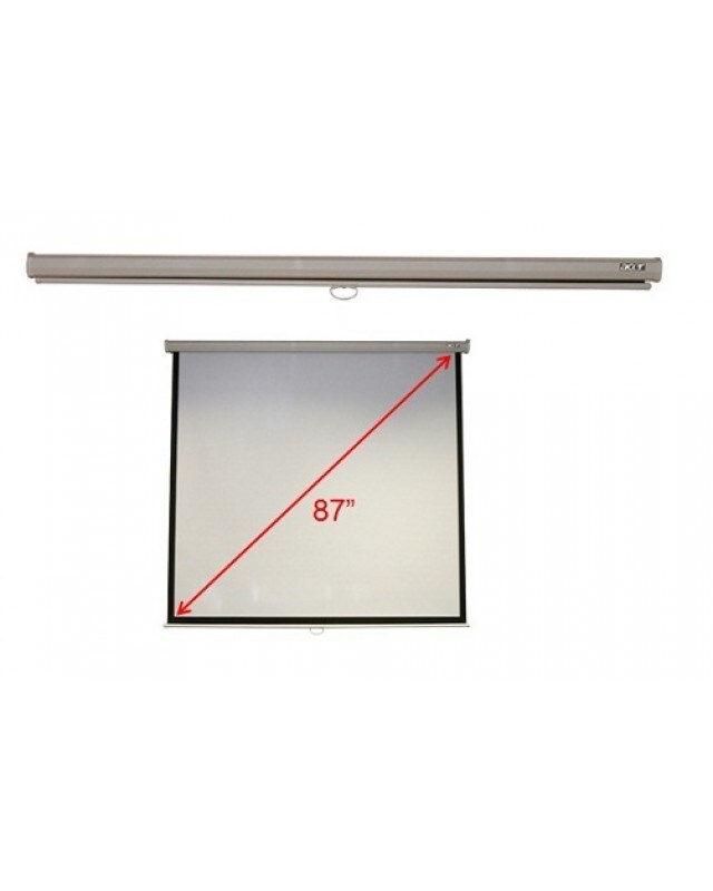 Acer M87- S01 Leinwand, 221 cm ( 87 Zoll ), 4:3, matt weiß Image