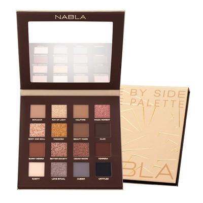 NABLA Side By Nude Palette Baby Lidschatten 12.2 g Schwarz Image
