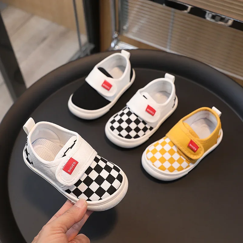 Children Canvas Shoe 2025Spring Summer New Children Sneakers Boy Girl Cloth Shoes Kid Shoes Baby Kindergarten Shoe Baby Sneakers