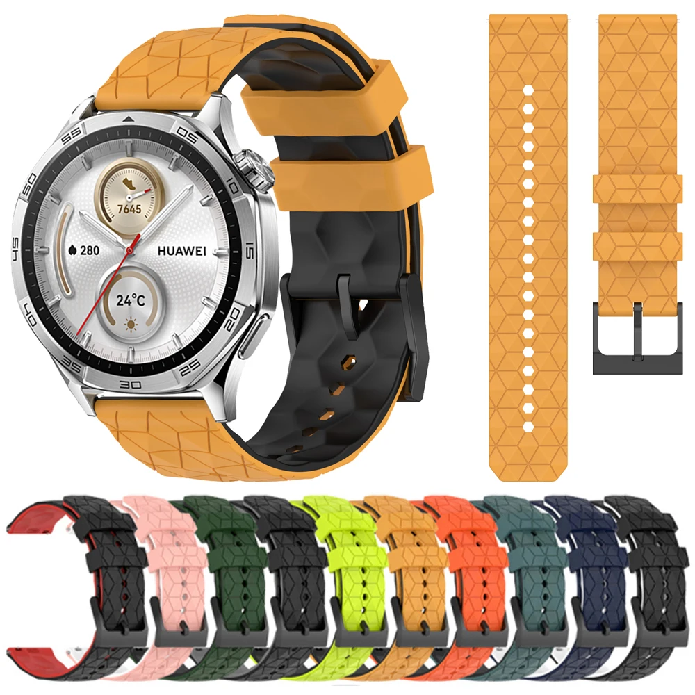 22mm 20mm Silikonarmband für HUAWEI WATCH GT 5 4 46mm WATCH 4 Pro GT 3 SE GT2 Pro 42mm Buds Armband Weiches Ersatzarmband Image