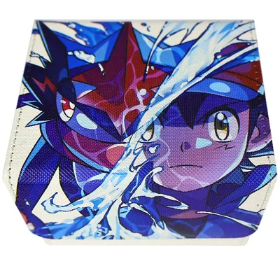 Neue PTCG Greninja Ash Ketchum Leder-Karten-Aufbewahrungsbox OPCG PTCG YGO Image